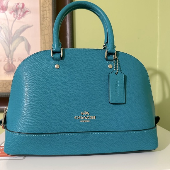 ππ Coach mini sierra ππBag with strap excellent condition Rare color - Picture 3 of 7